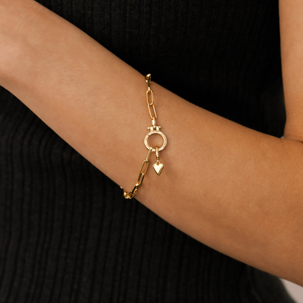 Minimalist Heart Charm