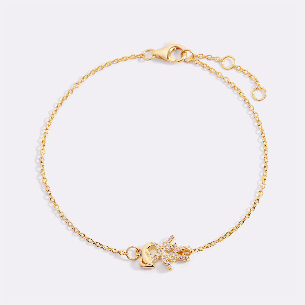 Personalized Mom Bracelet With Birthstone Kids