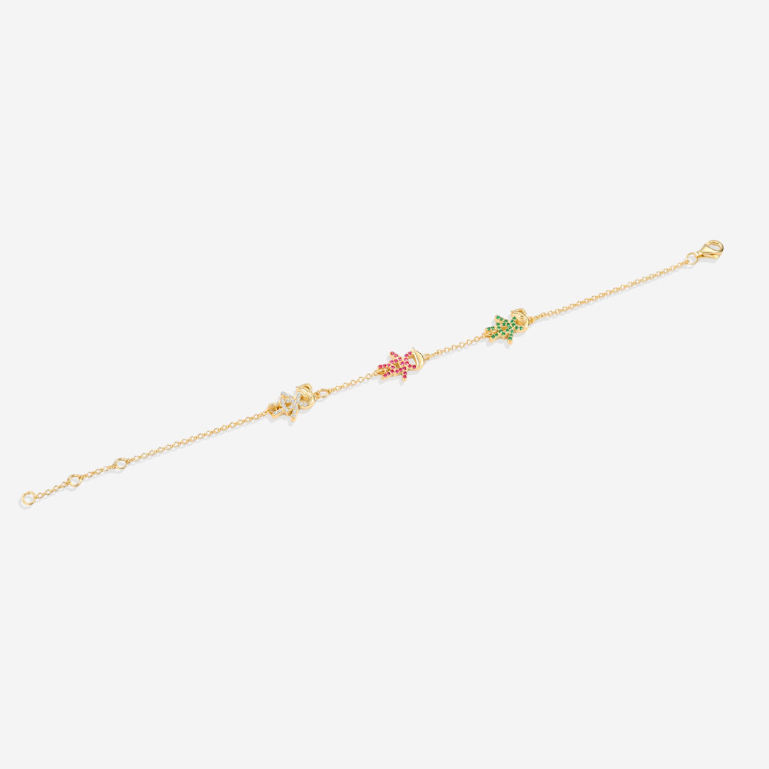 Personalized Mom Bracelet With Birthstone Kids