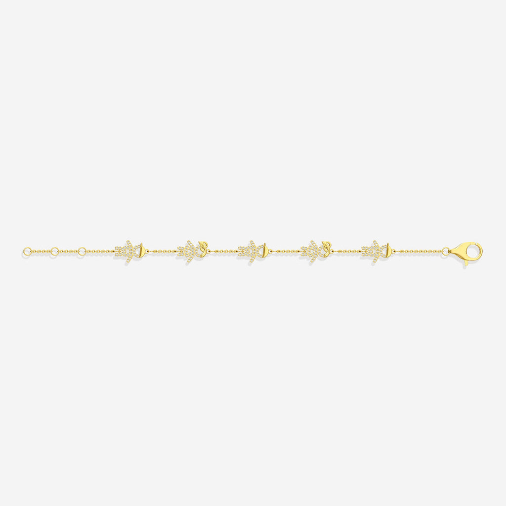 Personalized Mom Bracelet With Birthstone Kids
